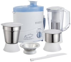  Philips HL1632 500 W Juicer Mixer Grinder (Blue, 3 Jars)