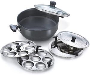 Prestige Aluminum 3 Litres Multi Kadai