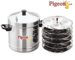 Pigeon Stainless Steel 6-Plates Idly Maker