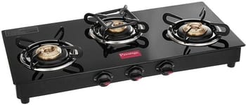 Prestige Marvel Glass 3 Burner Gas Stove