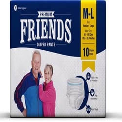 Friends Adult Pullups - Medium to Large (10 Count)