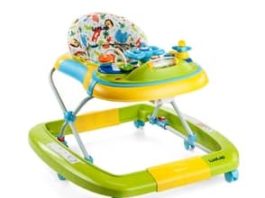 LuvLap Grand Baby Walker with Adjustable Height & Rocker