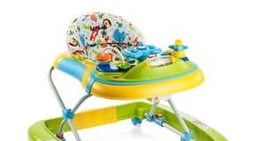 LuvLap Grand Baby Walker with Adjustable Height & Rocker