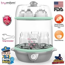 Trumom Electric Steam Sterilizer for 6 Feeding