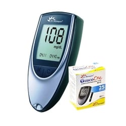 Dr. Morepen 25 Strips Gluco One Glucometer