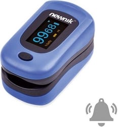 Newnik PX701 Audio-Visual Fingertip - Pink Pulse Oximeter