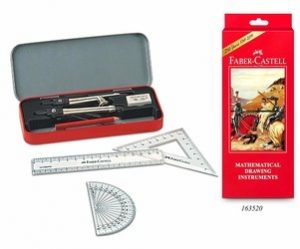 Faber Castell Mathematical Drawing Instrument Box