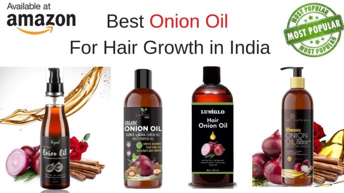 Onion Hair Oil in India for Hair Growth & Anti Hair Fall
