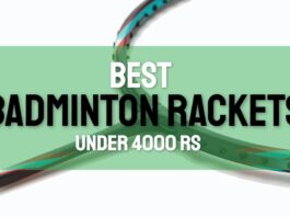 best badminton rackets under 4000