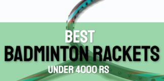 best badminton rackets under 4000