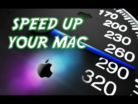 speed up your mac