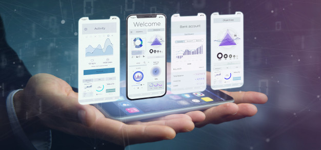 application-interface-ui-smartphone-3d-rendering