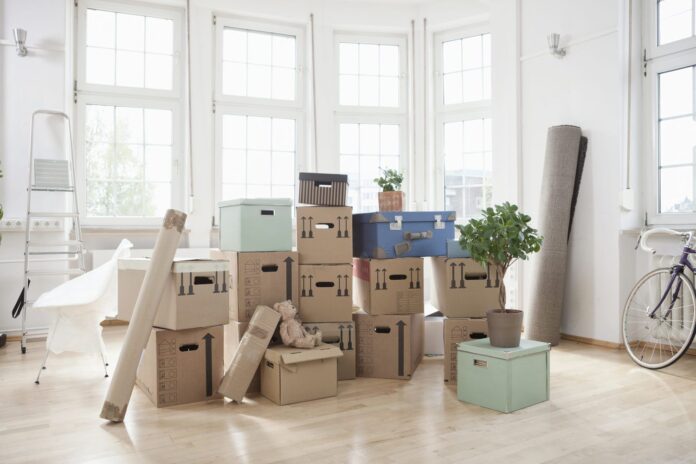 Packing And Moving In A Busy City
