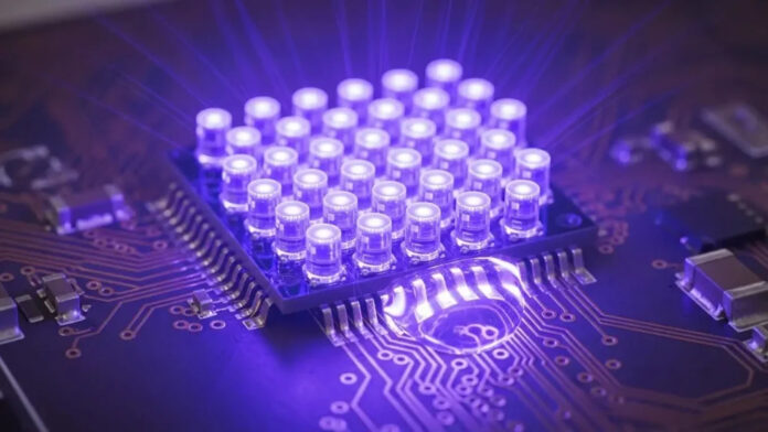 UV LED curing stems